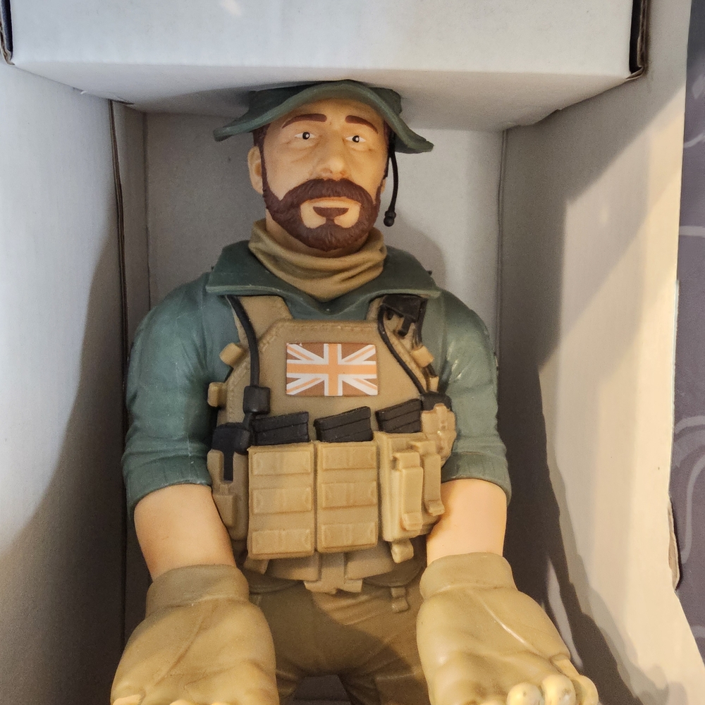 Action Figure with Union Jack Vest